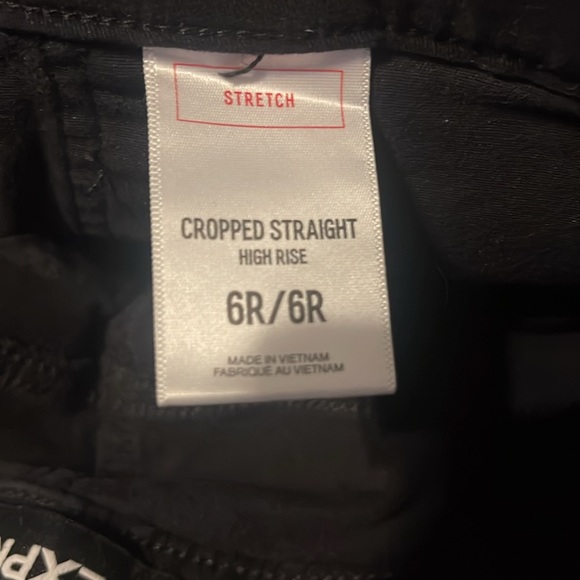 Express Black Cargo Pants *used, no damage size 6 - Picture 5 of 5
